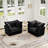 Accent Sofa Chair Set With Pillows