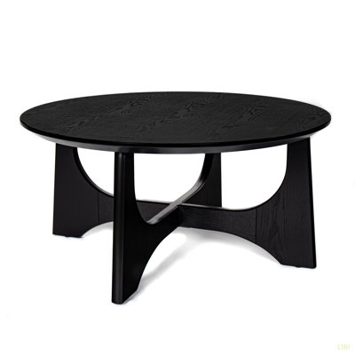 36" Round Coffee Table, En Coffee Tables For Living Room Reception Room by Latitude Run