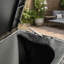 Boîte de rangement extérieure, boîtes de terrasse de patio en osier 113 gallons avec couvercle, rangement de coussin de rangement extérieur pour jouets d'enfants, oreillers, serviette en osier gris-111475297