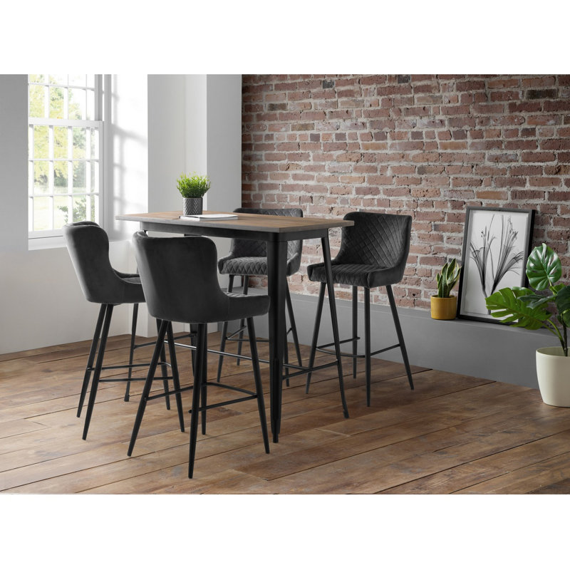 Ohlone 4 - Person Dining Set, Grey