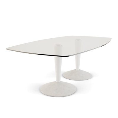 Selen Glass Top Dining Table