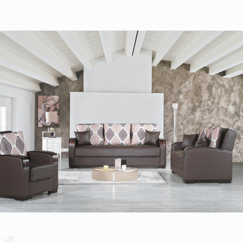 Causeuse convertible avec rangement PrimeNest