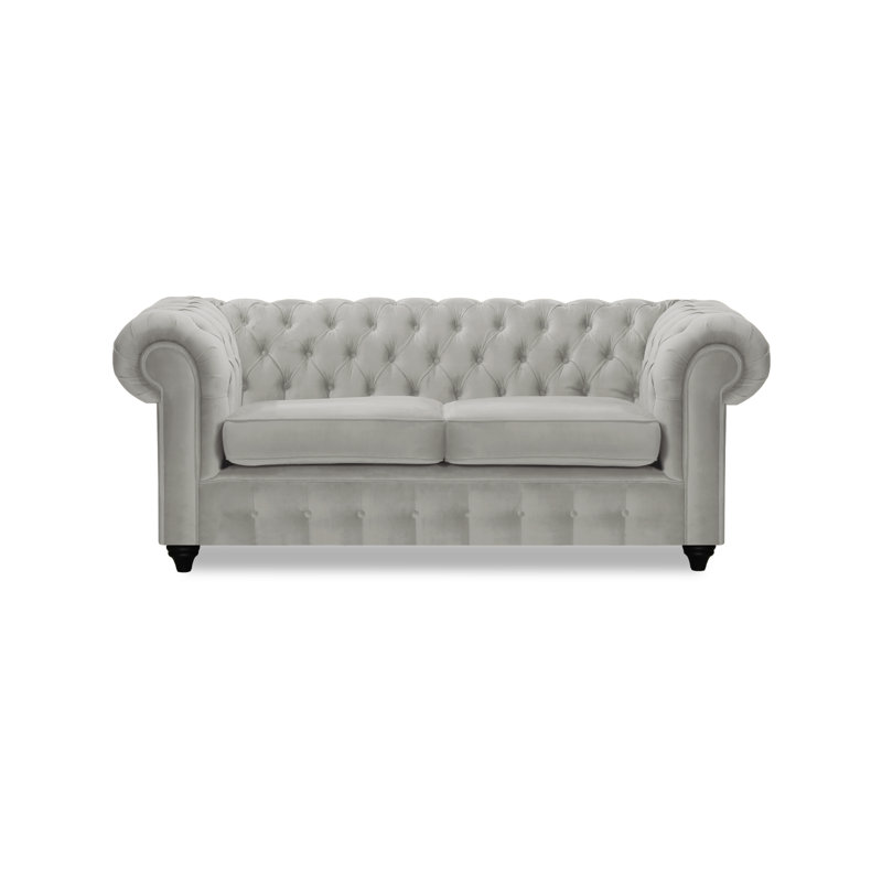 Alsey 3 Seater Sofa, 76" H x 192" W x 92" D, Light Grey