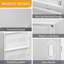 18 Pair Stackable Shoe Storage Box