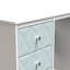 Taiylor 3 Drawer Desk/ dressing Table-84031701