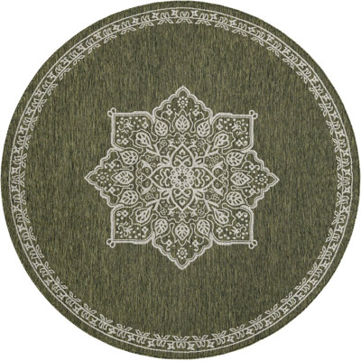 Tapis transitionnel Tollefson couleur forêt