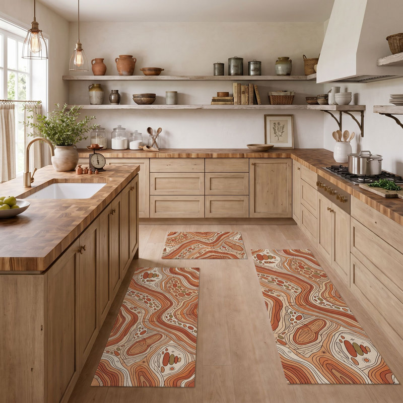 Tapis de cuisine Wavy