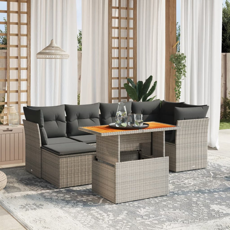 Ensemble de canapé de jardin Vidaxl