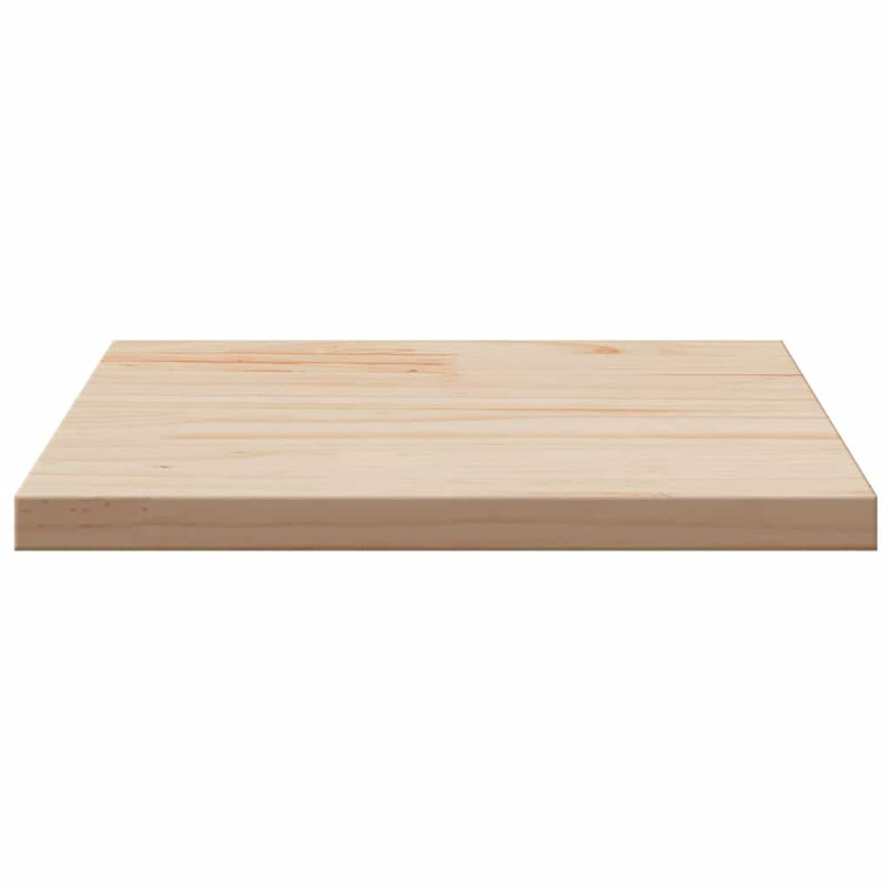 Solid Wood Table Top, 1.7cm H x 40cm W x 40cm D