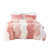 Rouge et blanc / abstrait