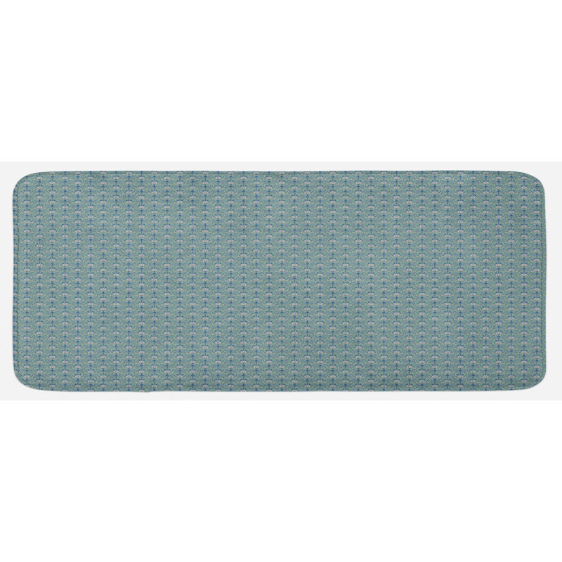Tapis de cuisine poussiéreux
