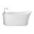MTI Solutions 60" Freestanding Soaking Bathtub-126708838