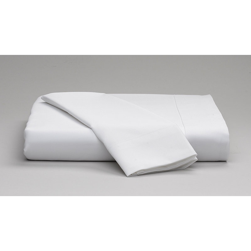 Martex Millennium 250 Flat Sheet, Bone, Queen 100" x 109"