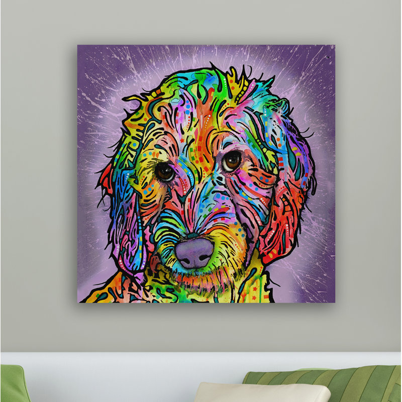 «Sweet Poodle», impression, H 22 po x l 16 po x P 1 po, Aucun mat, Unframed