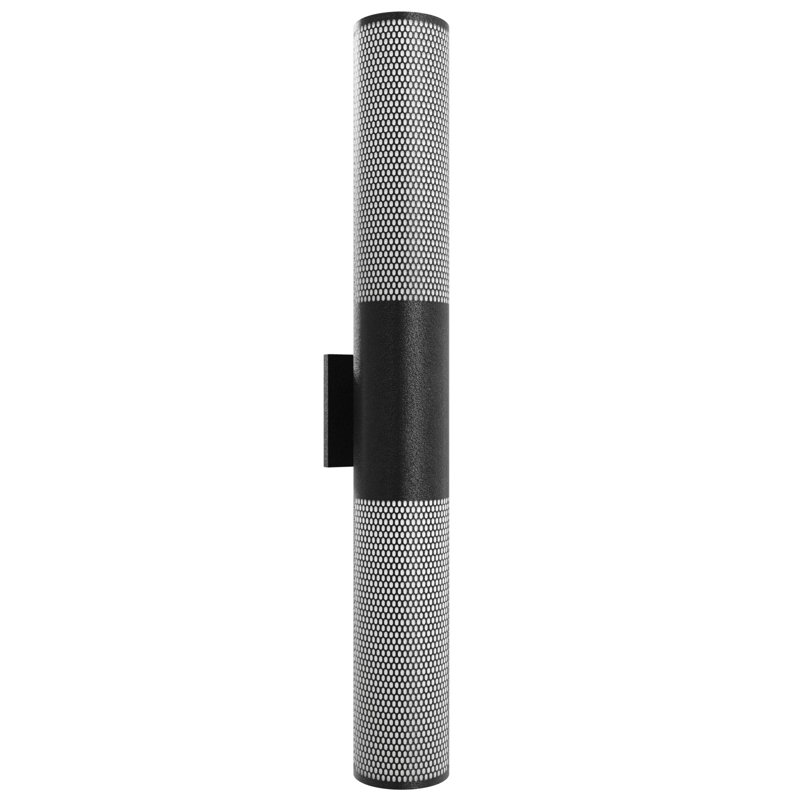 Avenue Outdoor Black Wall Sconce, 36" H x 5" W x 5" D