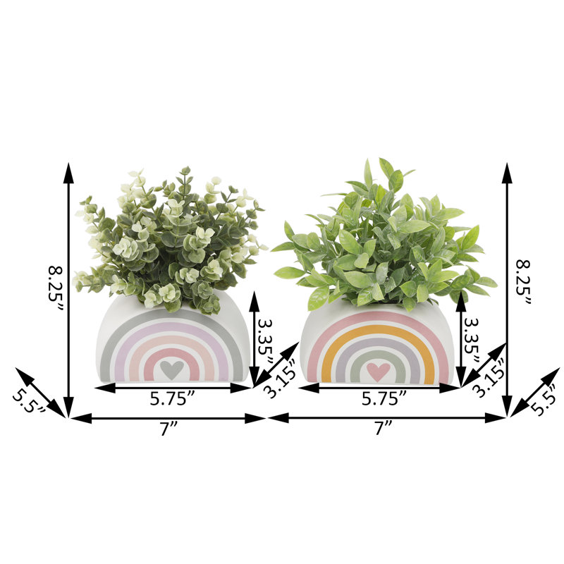 Plante grasse artificielle 4,9 po en pot