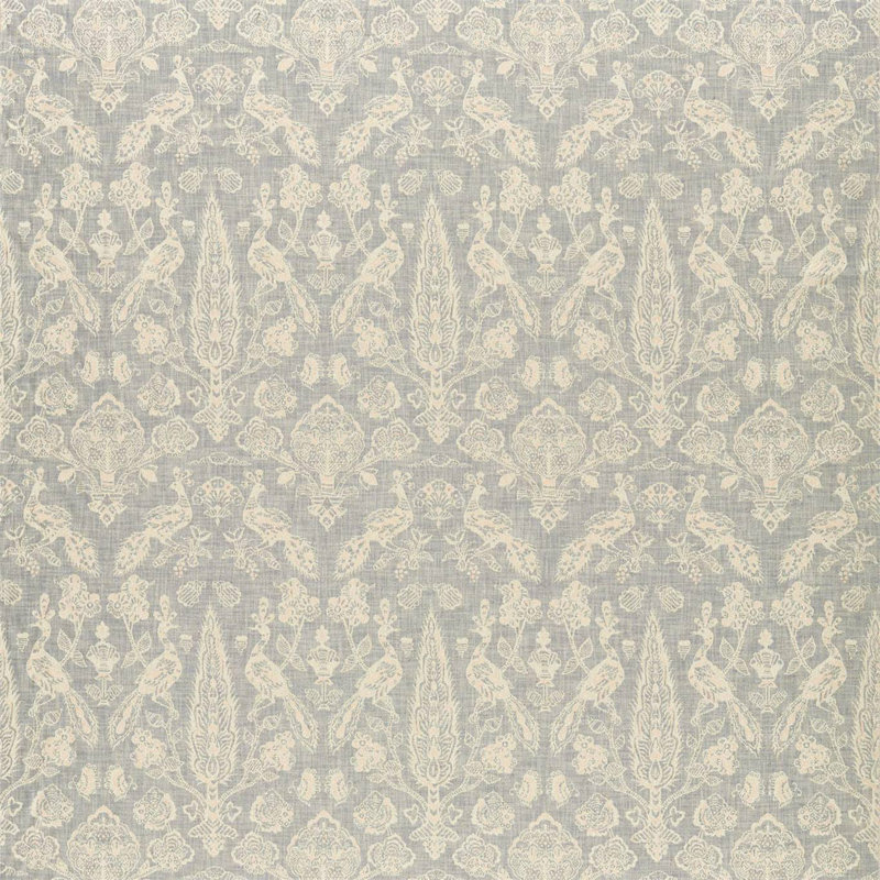 Tamizart Fabric, Slate/Blush
