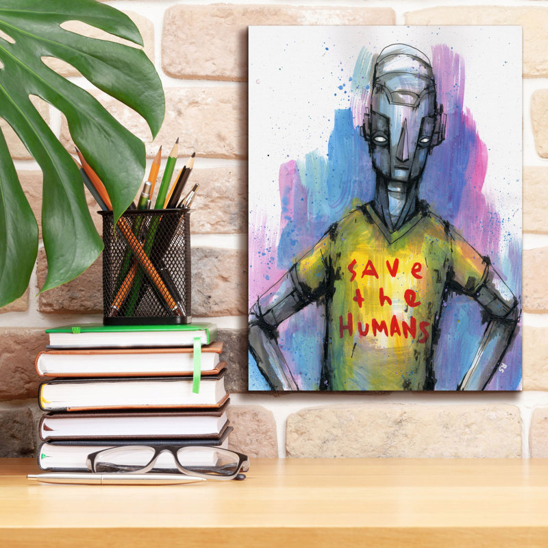 Sur toile, H 16 po x l 12 po x P 0,75 po