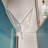1 3/8" adjustment,universal pivot shower door, with 1/4" tempered glass finish 3072-122517042