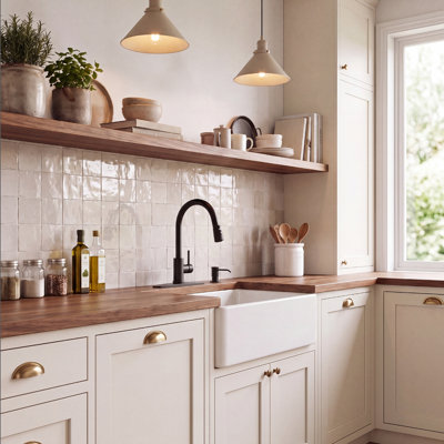 Robinet de cuisine à poignée simple avec distributeur de savon FURUISI