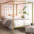 Celita Metal Canopy Bed-39840411