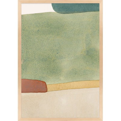 Distant Green Painting by Julia Balfour