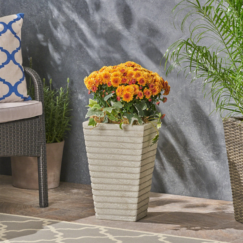 Jute Planter - Une jardinière élégante et fonctionnelle pour les amateurs de jardinage, Blanc antique