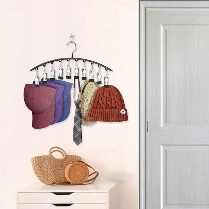 Leggings et cintres pour organisateur de garde-robe avec pinces, convenant aux chaussettes, sous-vêtements et pantalons