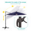 Parasol lumineux en porte-à-faux 120 po Destinnie-615049803