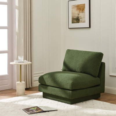 Fauteuil de chambre rembourré 34 po Woolf