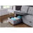 Upholstered Pull Out Sectional Sofa With Chaise-596760780