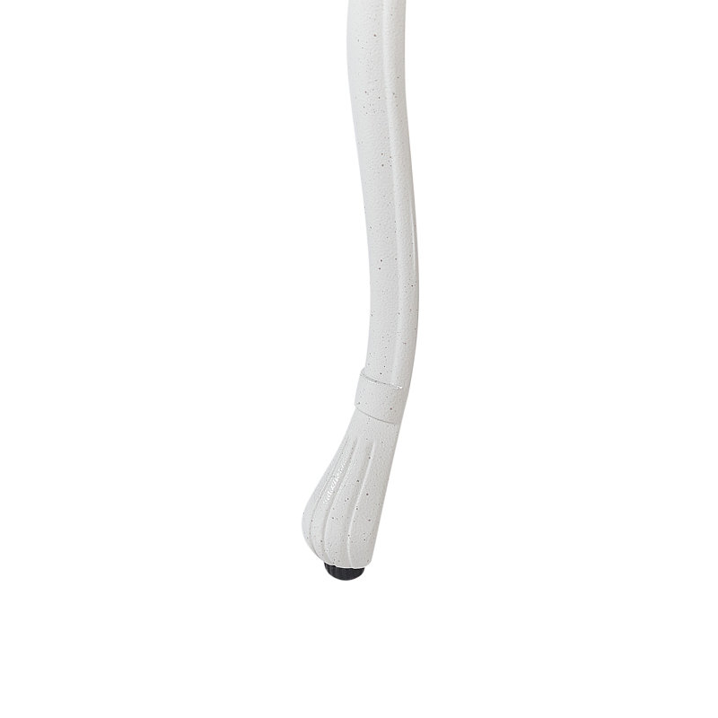 Heston Patio Dining Side Chair, White