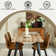 Shivani 5-Piece Modern Dining Set With Rectangular Wood Grain Table And 4 Upholstered Dining Chairs