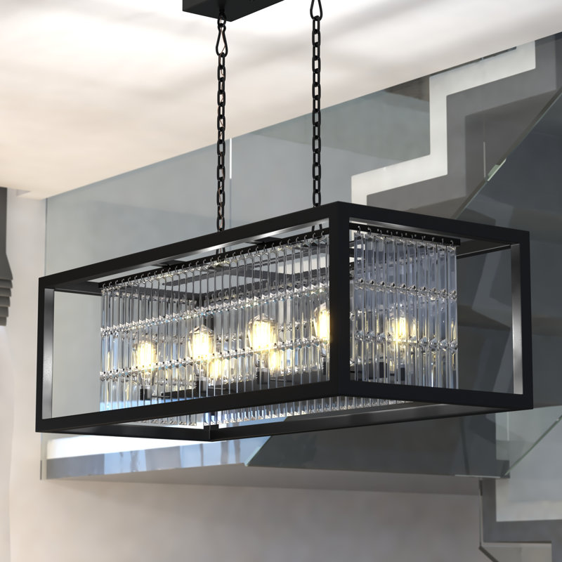 8 - Light Oil Rubbed Bronze Kitchen Island Pendant