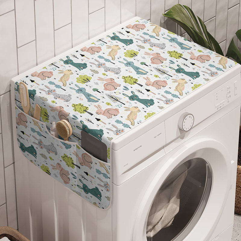 Ensemble de 2 boîtes à linge East Urban Home Jungle