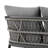 Evalyn 34.5'' Wide Rectangle Aluminum Patio Sofa with Cushions