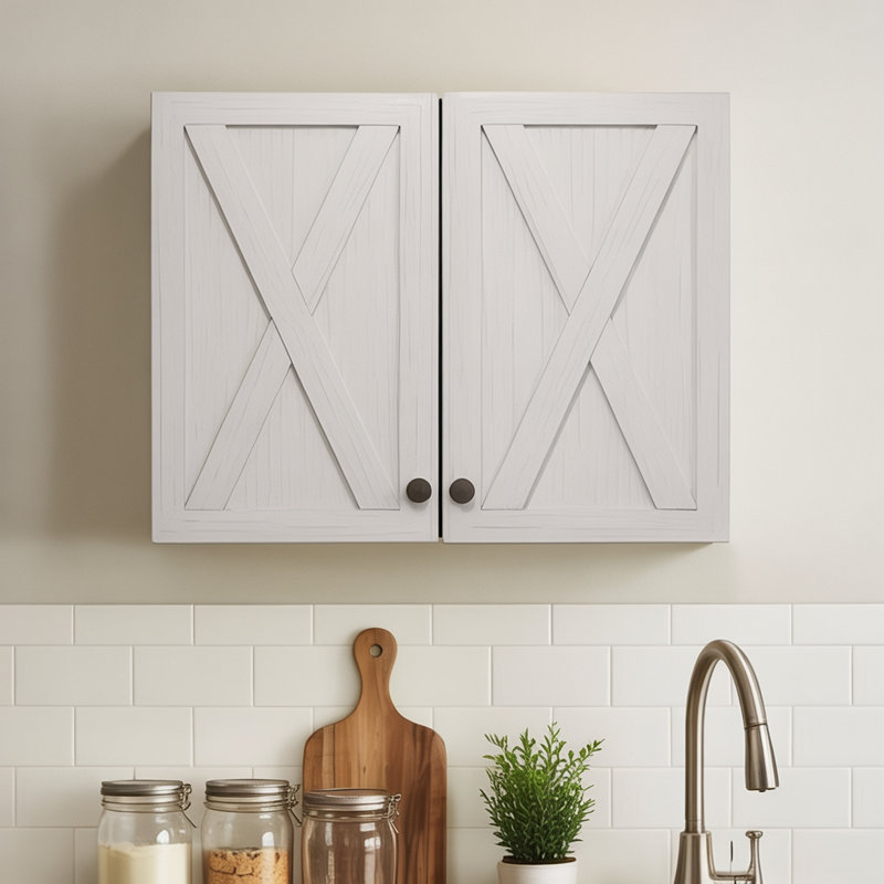 Armoire murale à lessive 24 po