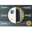 Huldar Glass Flat Wall Mirror