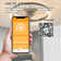 19.7 In. Modern Acrylic Ceiling Fan Light With Remote Control