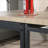Table With Drop Leaf, Brown Finish