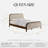 Cossette Daphne Solid Wood Upholstered Platform Bed-1206853681