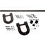Ensemble de quincaillerie de porte de grange simple standard Premium Horseshoe-422672763-422672713