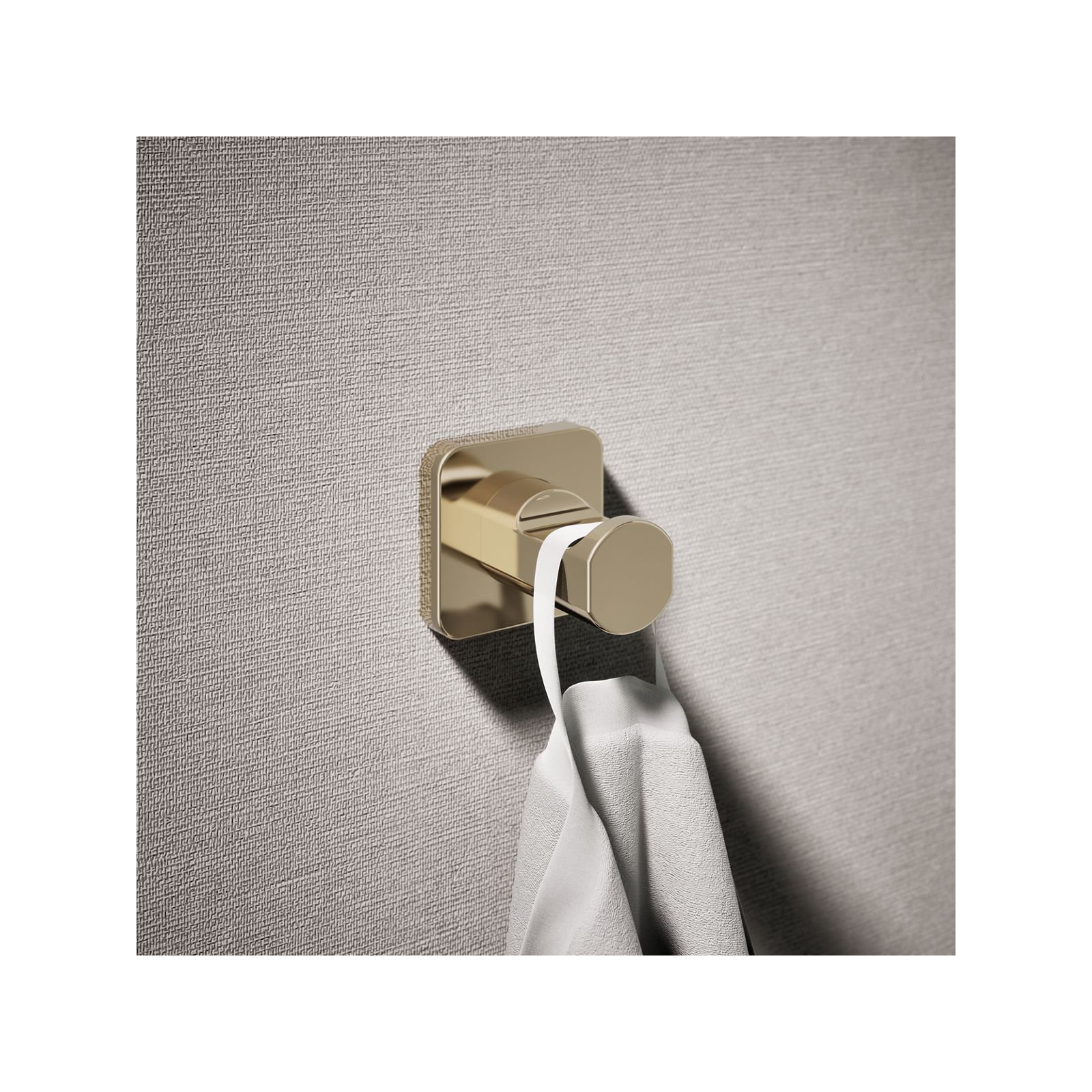 Parallel Robe Hook, Gold