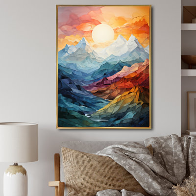 Jadynn Colourful Mountains Sharp Peaks III