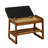 Faux Leather Upholstered Solid Wood Flip Top Entryway Storage Bench-694973824-694973828