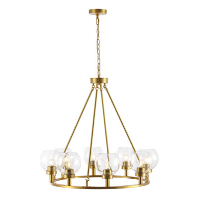 Lustre en fer 8 lumières Sveda?
