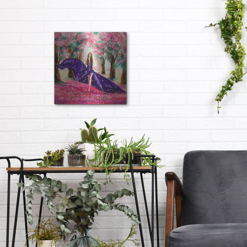 «Spring» par Luxe Metal Portfolio, H 12 po x l 12 po