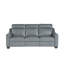 Higgins Leather Power Reclining Sofa
