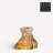 Rocky Baroque 3.7'' H Glass Tabletop Candlestick