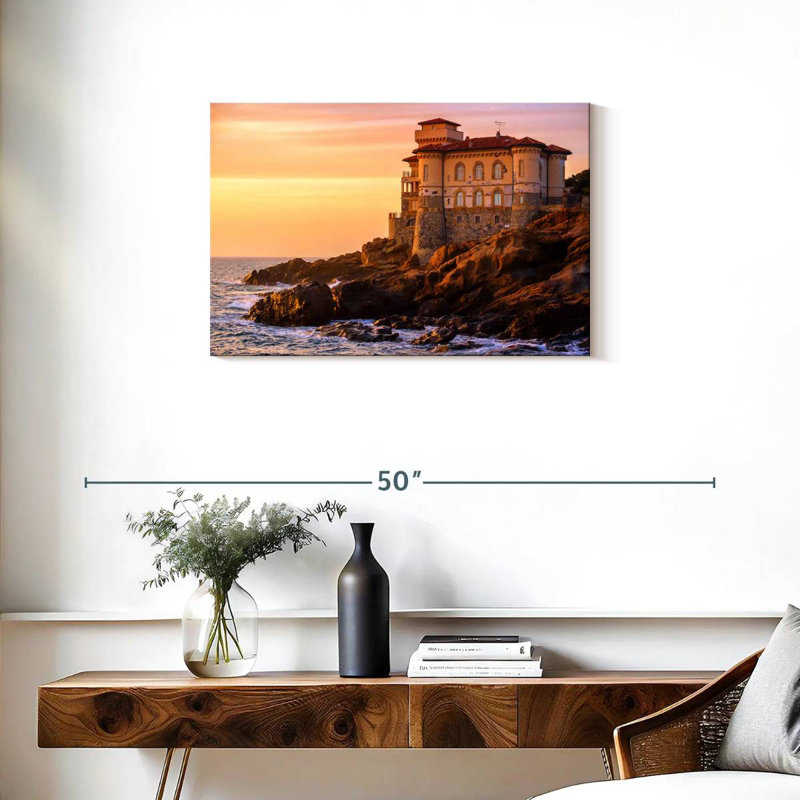 Lilie Boccale Castle, H 20 po x l 30 po